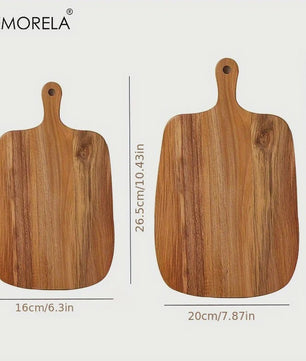 Houten Snijplank met Handvat - Stijlvol & Duurzaam voor Keuken & Serveertafel