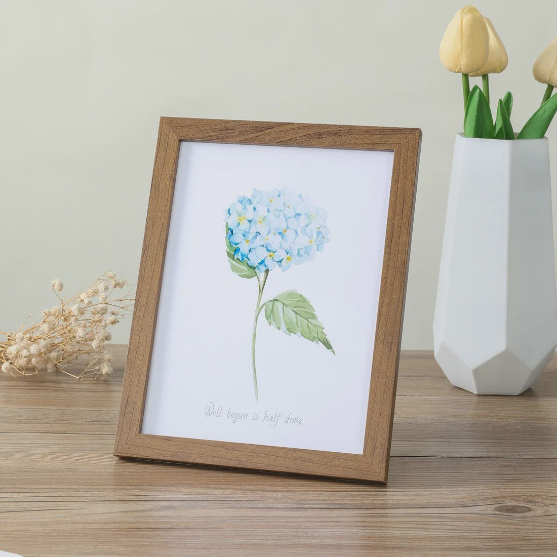 Houten Fotolijst - Ophangbaar & Staand - Diverse Maten (10x15 t/m A4)