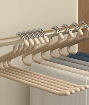 Anti-slip Gansvormige Broekenhanger - Ruimtebesparend Kledingrek voor Garderobe