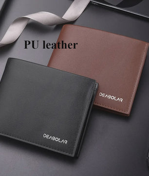 Luxe Heren Portemonnee van Echt Leer - Compact & Stijlvol