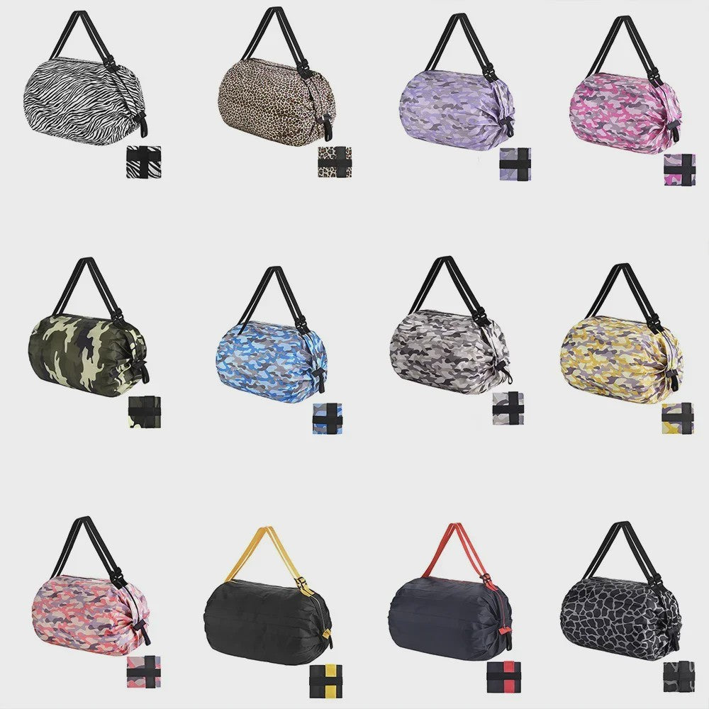 Grote Opvouwbare Shopper Tas - Ideaal voor Reizen en Boodschappen