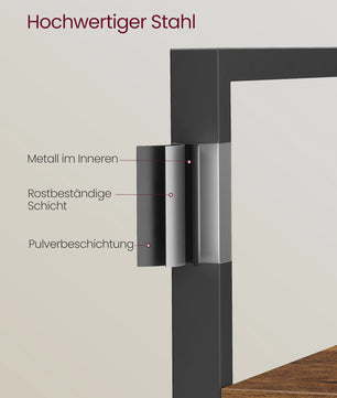Industriële Boekenkast met 14 Planken - Metalen Frame voor Woonkamer & Kantoor
