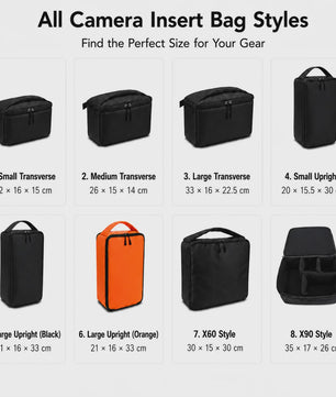 Waterdichte Camera Insert Tas - Beschermende Padded Voering voor DSLR Camera's