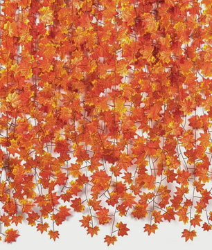 Kunst Slinger Esdoornbladeren - Herfstdecoratie voor Feestdagen en Bruiloften