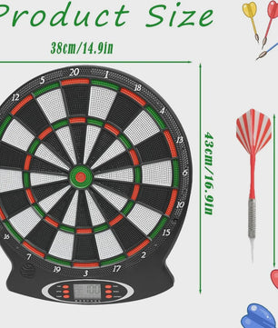 Elektronisch Dartbord met LED Display - 159 Spelmodi, Scoretelling, 6 Darts & Tips