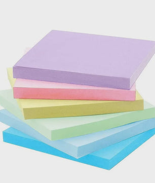 Kleurrijke Sticky Notes Set - Kawaii Notitieblokjes voor Kantoor & School