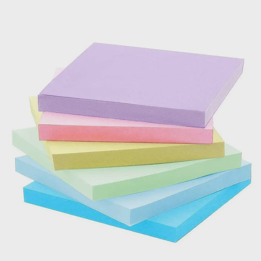 Kleurrijke Sticky Notes Set - Kawaii Notitieblokjes voor Kantoor & School