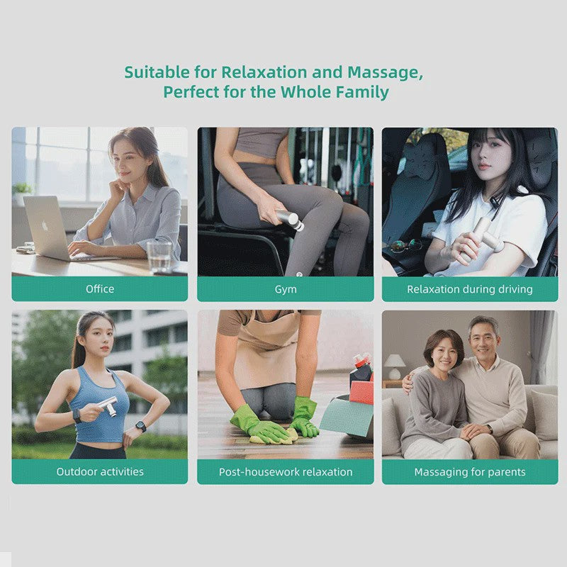 Kica Mini 3 Massage Gun: Compacte Krachtpatser voor Spierherstel en Ontspanning