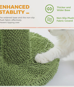 Cactus Krabpaal XL voor Katten - 3 Sisal Palen & Speelbal