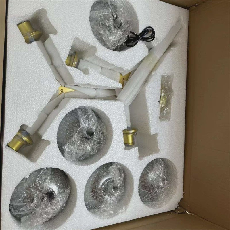 Moderne Moleculaire Plafondlamp - Nordic Stijl Glazen Hanglamp voor Woonkamer & Keuken