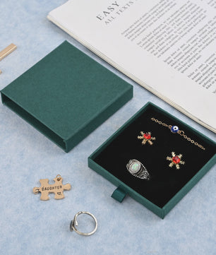 Kraft Lade Sieraden Doosjes - Cadeauverpakking voor Kettingen & Armbanden
