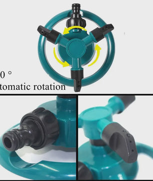 Automatische 360° Sproeier voor Tuin en Gazon - Efficiënte Watergift