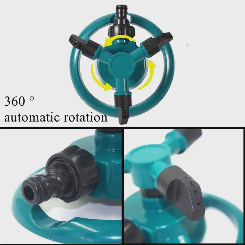 Automatische 360° Sproeier voor Tuin en Gazon - Efficiënte Watergift