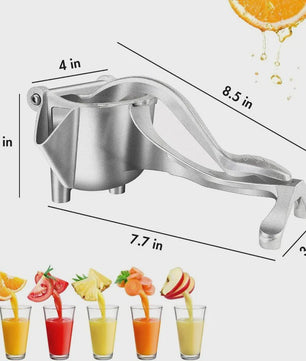 Handmatige Citruspers en Fruit Squeezer - Zwaar Uitgevoerd Metaal