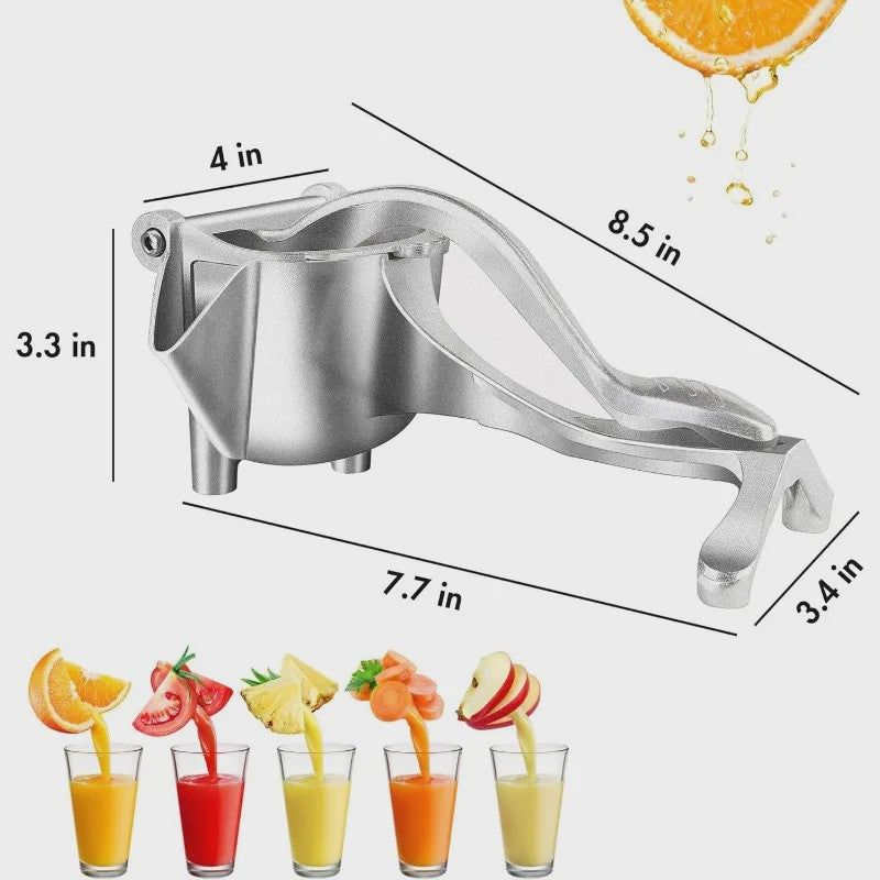 Handmatige Citruspers en Fruit Squeezer - Zwaar Uitgevoerd Metaal