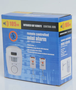Draadloos Bewegingsmelder Alarm met Afstandsbediening - Beveiliging voor Huis, Garage & Meer