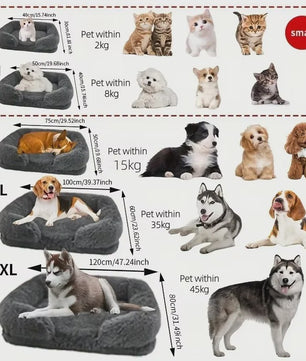 Orthopedisch Hondenkussen met Traagschuim - Waterdicht & Wasbaar - Matten & Sofa's voor Kleine tot Grote Honden
