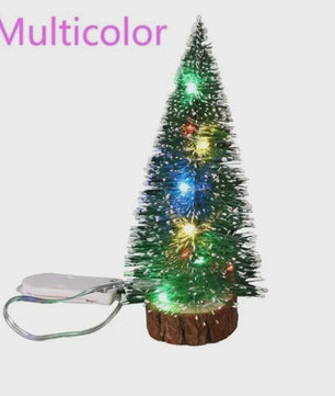 Mini Kerstboom met LED Verlichting - Sfeervolle Tafeldecoratie in 4 Maten