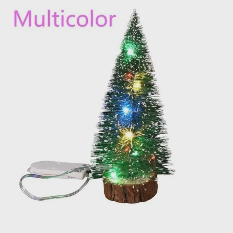 Mini Kerstboom met LED Verlichting - Sfeervolle Tafeldecoratie in 4 Maten