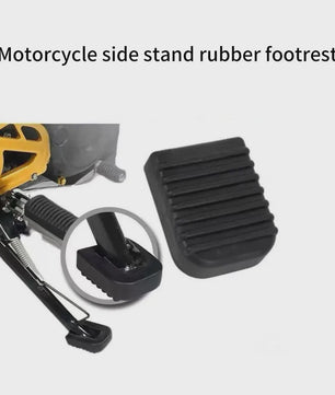 Motorfiets Zijstandaard Rubber Pad - Extra Grip en Stabiliteit