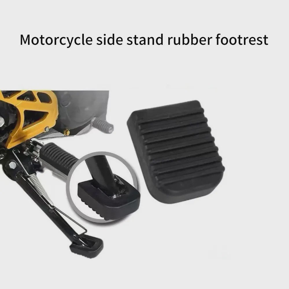 Motorfiets Zijstandaard Rubber Pad - Extra Grip en Stabiliteit