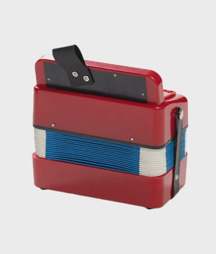 Mini Accordeon 10-Toetsen - Draagbaar Instrument voor Kinderen, Volwassenen & Beginners