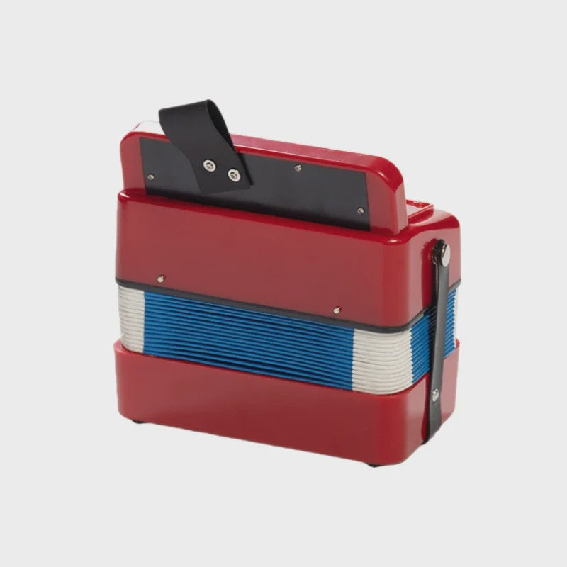 Mini Accordeon 10-Toetsen - Draagbaar Instrument voor Kinderen, Volwassenen & Beginners