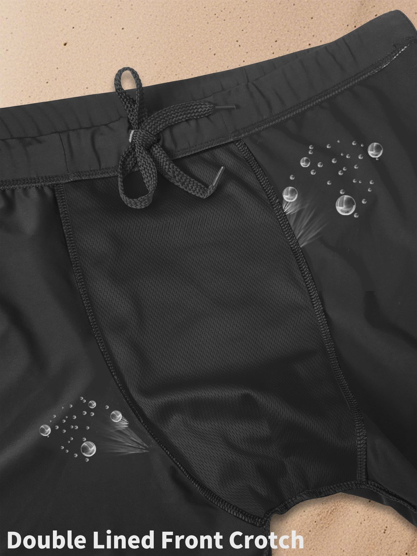 Heren Zwembroek Boxershorts met Snelle Droogtijd en Modieuze Print