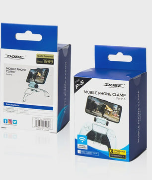 Verstelbare Telefoonhouder voor PS5 DualSense Controller - Game & Stream