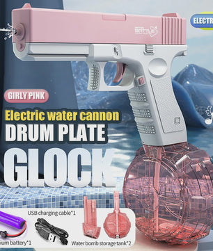 Elektrisch Waterpistool - Automatisch & Handmatig, 32FT Bereik, Oplaadbaar