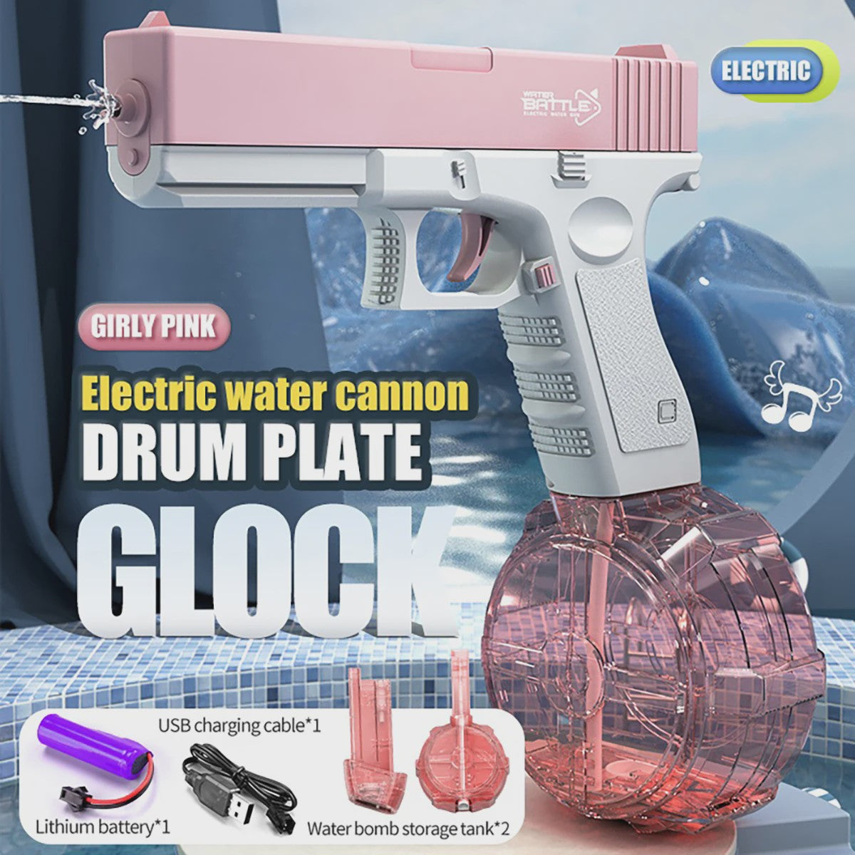 Elektrisch Waterpistool - Automatisch & Handmatig, 32FT Bereik, Oplaadbaar