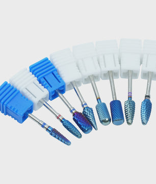 Professionele Wolframcarbide Nagelboor Bit Set - Voor Manicure & Tandheelkunde