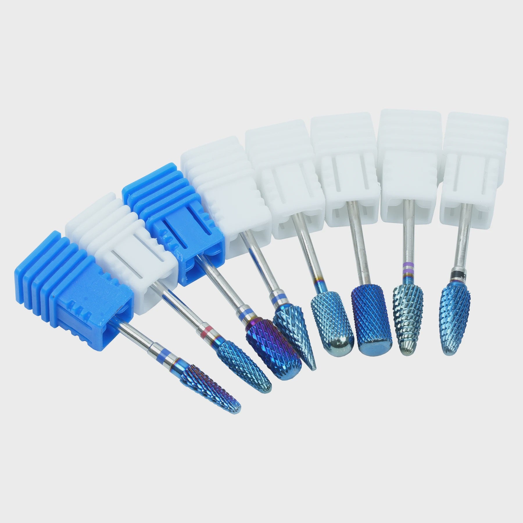 Professionele Wolframcarbide Nagelboor Bit Set - Voor Manicure & Tandheelkunde