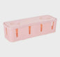 Stijlvolle Kabel Organizer Box met Houten Deksel - Bureau & Kantoor Kabelmanagement