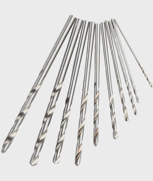 Handboor Set met 10 Precisieboren voor Hobby & Modelbouw - 0.3-3.2mm