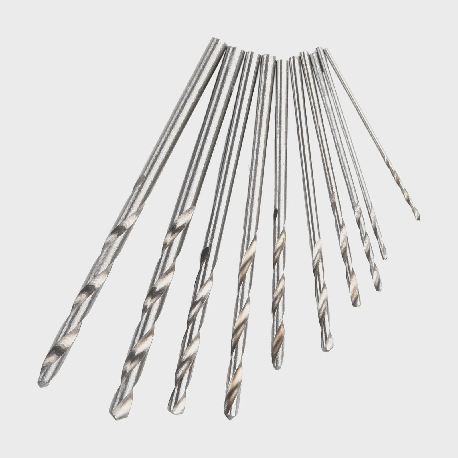 Handboor Set met 10 Precisieboren voor Hobby & Modelbouw - 0.3-3.2mm
