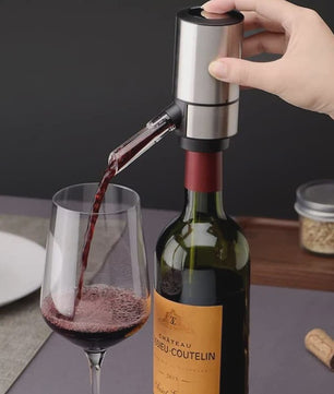 Elektrische Wijn Decanteerder & Dispenser: Snel Beluchten en Schenken