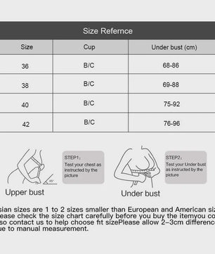 Luxe Kanten Push-Up BH met Beugel - Half Cup & Push-Up Effect voor Kleine Borsten (A/B Cup)