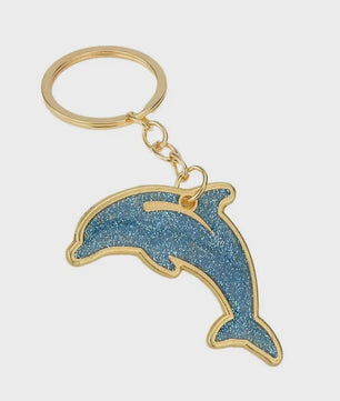 Schattige Dolfijn Sleutelhanger voor Koppels - Zinklegering Cartoon Hanger - Uniek Cadeau & Souvenir