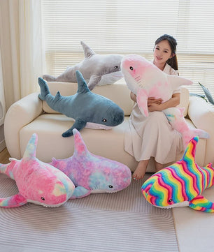 Grote Zachte Knuffel Haai Pluche Speelgoed 140cm - Leuk Cadeau voor Kinderen