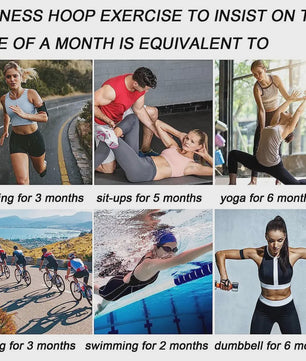Verstelbare Hula Hoop voor Dames - Afslanken & Fitness - Makkelijk Demonteerbaar