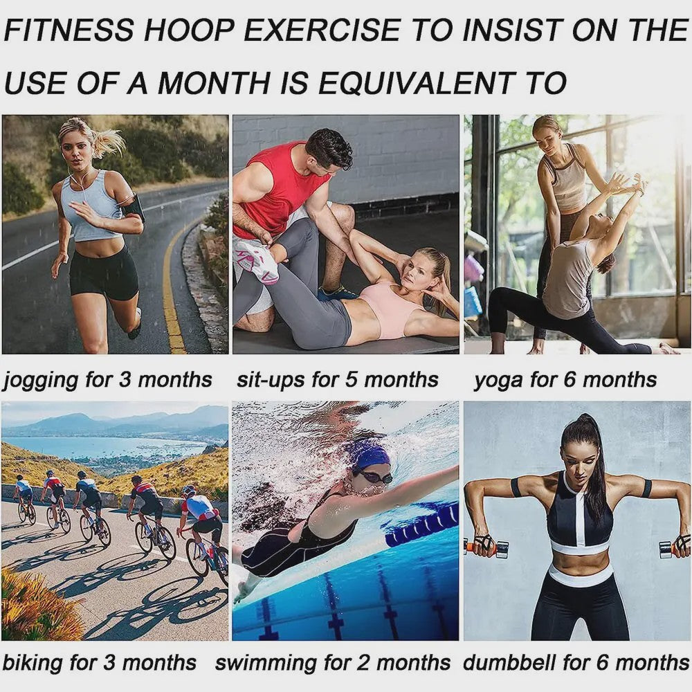 Verstelbare Hula Hoop voor Dames - Afslanken & Fitness - Makkelijk Demonteerbaar