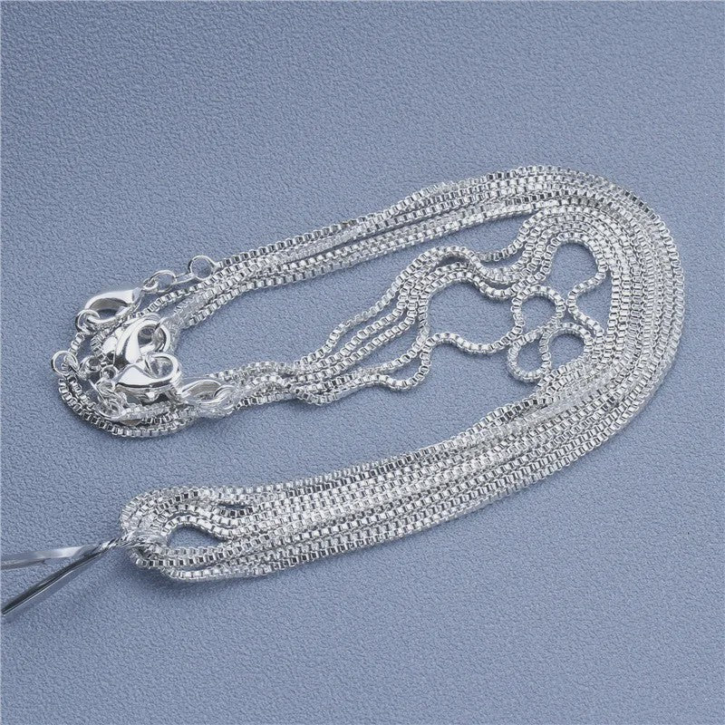 925 Sterling Zilveren Kettingen: Rolo, Figaro & Meer (16-30 Inch)