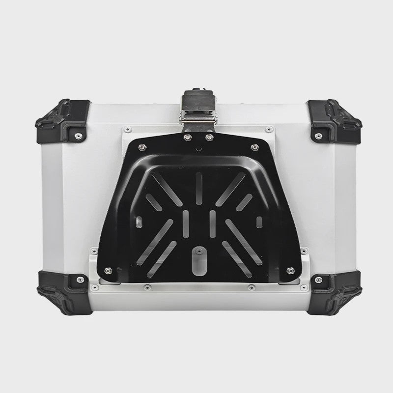 65L Aluminium Motor Topkoffer Waterdicht met Anti-diefstal Sluiting & Quick Release