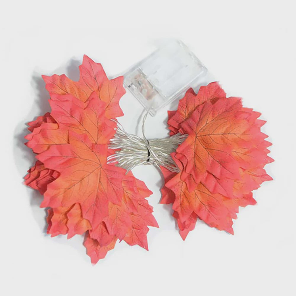 LED Slinger met Kunst Maple Bladeren - 2/3/6M - Halloween, Kerst & Thanksgiving Decoratie