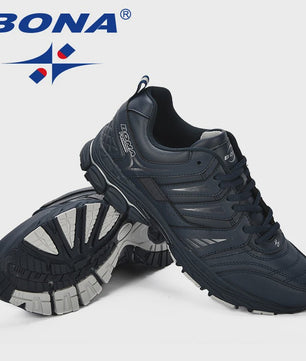 BONA Heren Sportschoenen - Ademend & Comfortabel voor Lopen en Outdoor