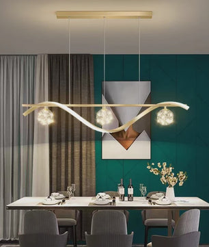 Moderne LED Hanglamp voor Eettafel & Keuken - Stijlvolle Plafondlamp met Sfeervolle Verlichting