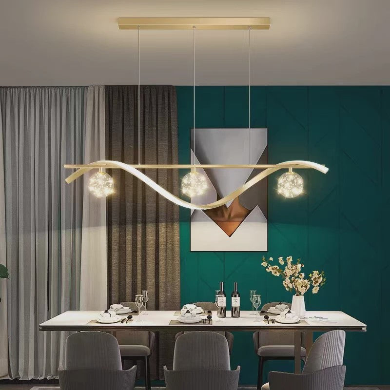 Moderne LED Hanglamp voor Eettafel & Keuken - Stijlvolle Plafondlamp met Sfeervolle Verlichting