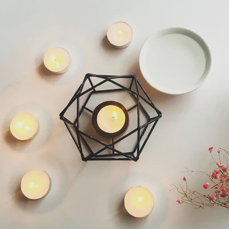 Geometrische Oliebrander voor Wax Melts & Etherische Oliën