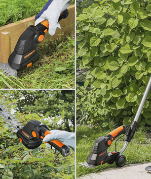 DOVAMANN 3-in-1 Snoeischaar met Telescoopsteel - Draadloos & 2 Bladen voor Tuinonderhoud